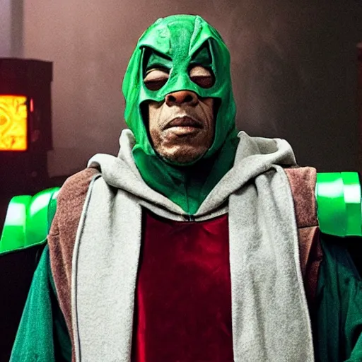 Image similar to Giancarlo Esposito as Doctor Doom