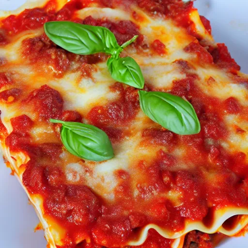 Image similar to the most delicious lasagna ever made