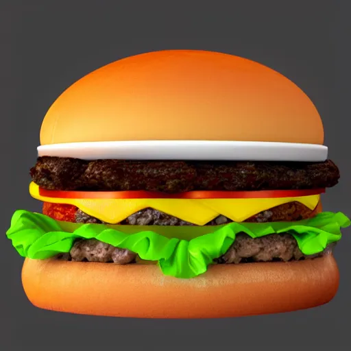 Prompt: a cat / burger hybrid, with fries, volumetric lighting, 4 k