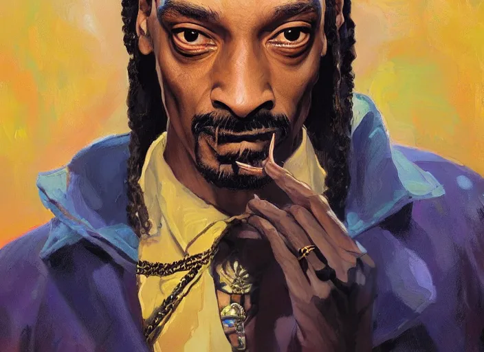 a highly detailed beautiful portrait of snoop dogg as | Stable ...