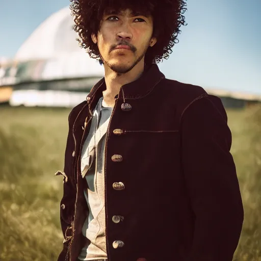 Prompt: portrait photo still of real life cowboy bebop, 8 k, 8 5 mm f 1. 8