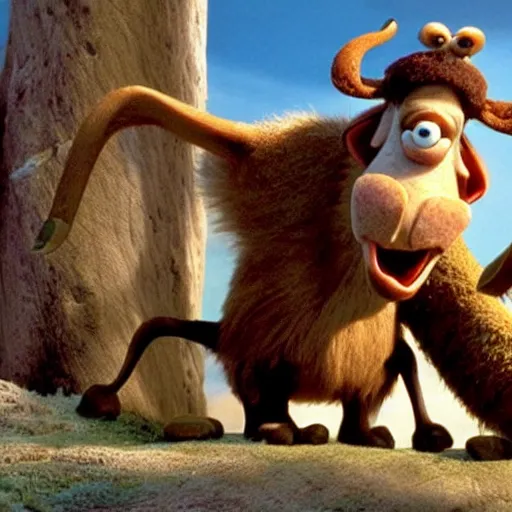 Image similar to manfred the mammoth from ice age ( 2 0 0 2 )