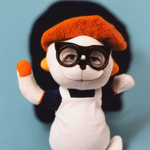 Image similar to George Costanza Beanie Baby, studio photograph