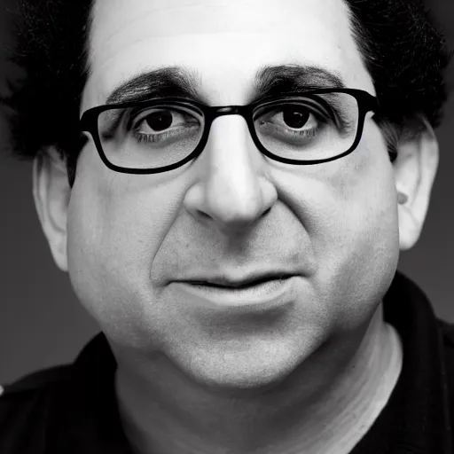 Image similar to a picture of kevin mitnick at the def con conference in las vegas, canon, black and white, high resolution, perfect face, detailed face, magazine cover