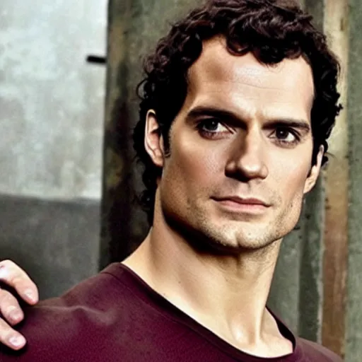 Prompt: henry cavill as buffy the vampire slayer