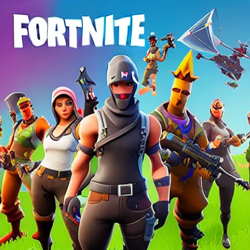 Image similar to Fortnite art style game texture