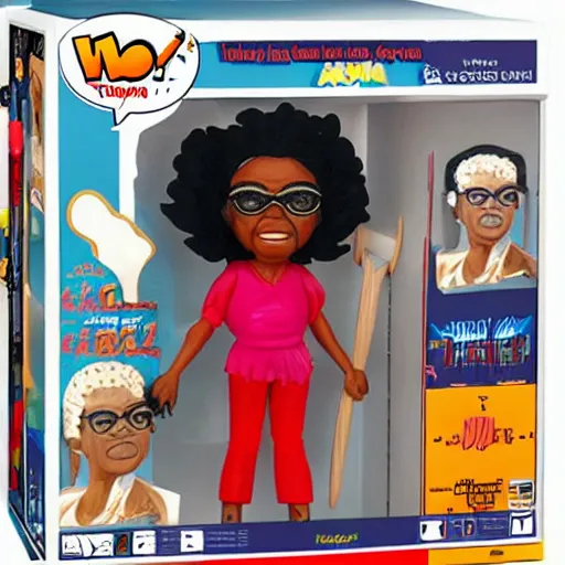 Image similar to maya angelou inventing calculus, stop motion vinyl action figure, plastic, toy, butcher billy style