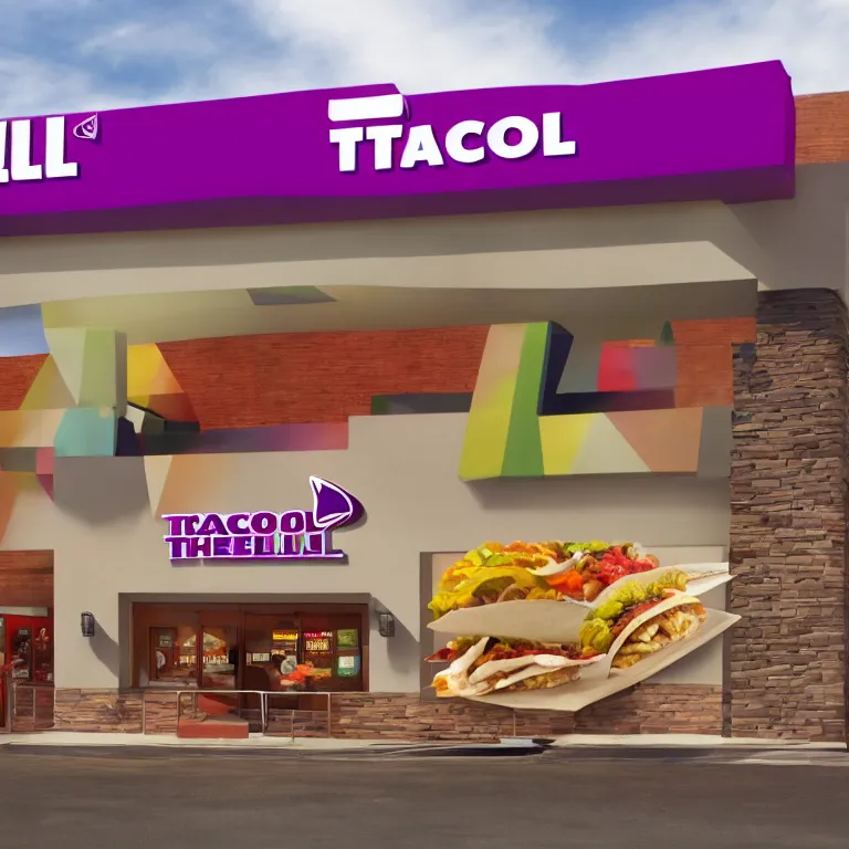 Image similar to taco bell crap taco, commercial photograph