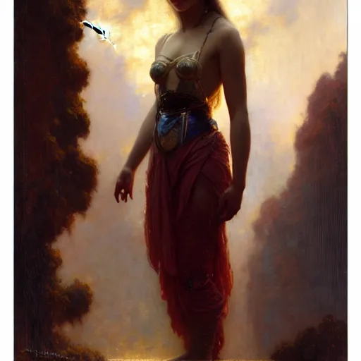 Image similar to a full body portrait of a good - lookiung girl,, high detail, cleary see face, by gaston bussiere, bayard wu, greg rutkowski, odd nerdrum, maxim verehin, dan dos santos, masterpiece, sharp focus, cinematic lightning - h 8 6 8