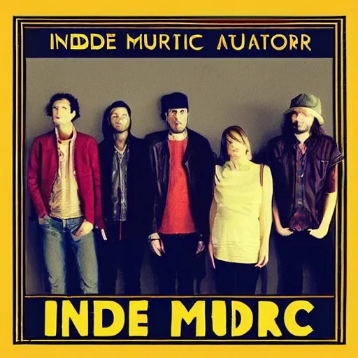 Image similar to indie music album cover