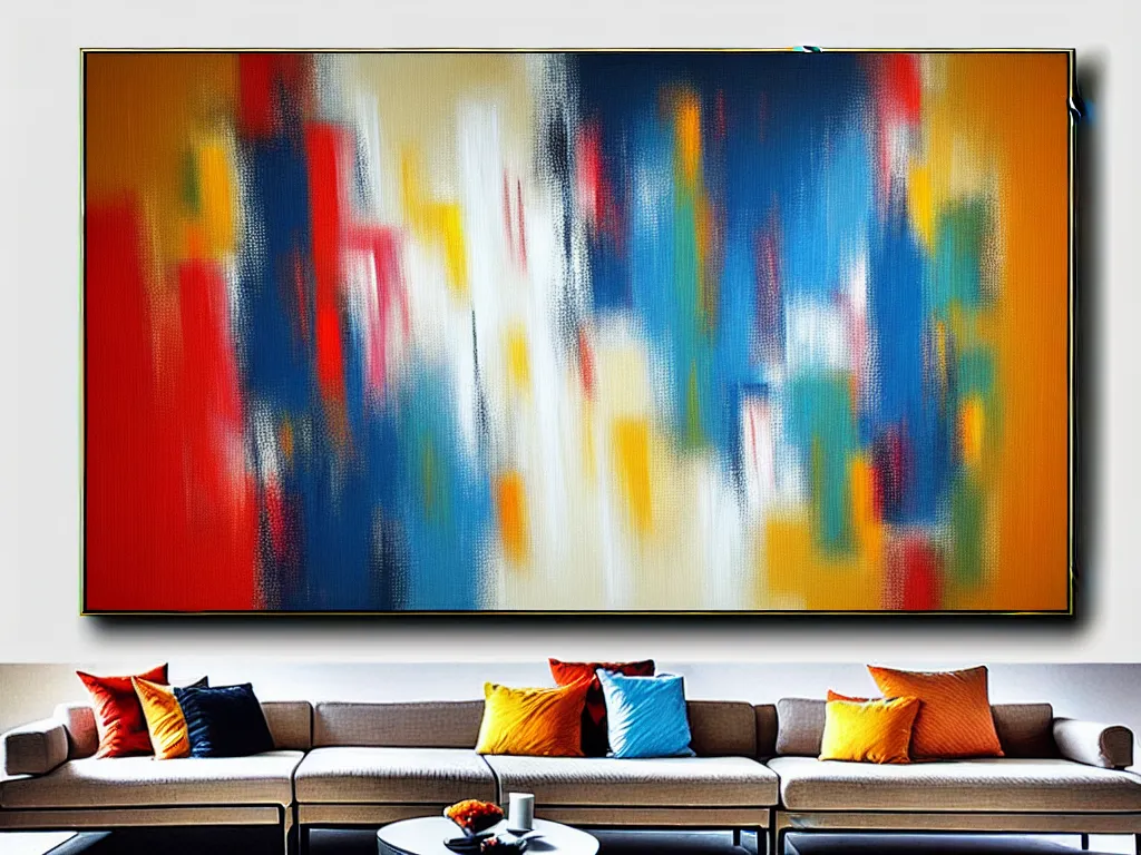 Image similar to highly detailed canvas, abstract painting minimalist style