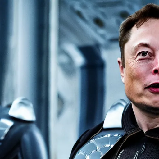 Image similar to Elon Musk as Emperor Shaddam IV, in Dune