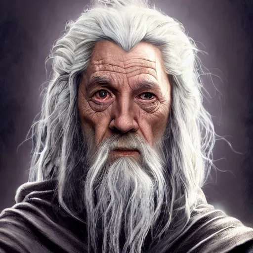 Image similar to ultra realistic illustration of charlie day as gandalf the white from lord of the rings the return of the king, full body, high quality, highly detailed, wide angle, illustration, digital art, full color