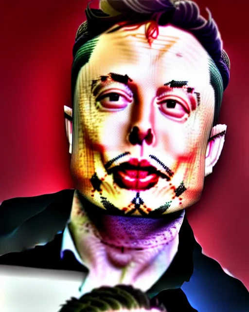 Prompt: meatlon musk the meaty elon musk made of meat