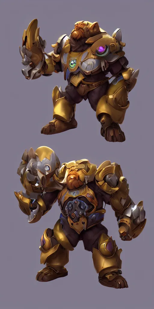 Prompt: volibear trending on artstation bloom