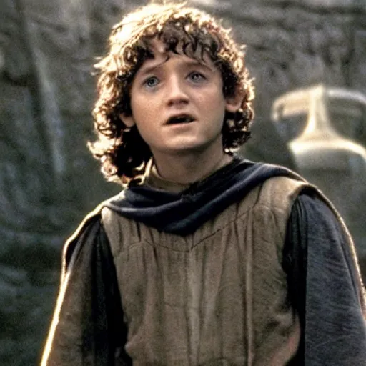 Prompt: Frodo in Star Wars