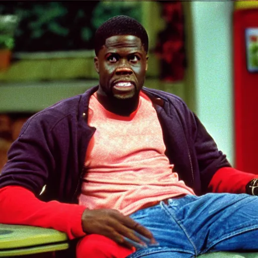 Prompt: a tv still of Kevin Hart starring in Boy Meets World (1994)