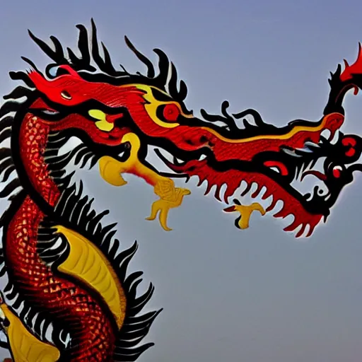 Image similar to chinese dragon, loong