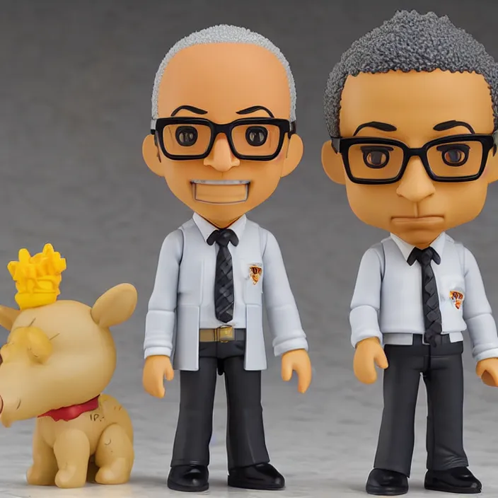 Image similar to Gus Fring, An anime Nendoroid of Gus Fring, figurine, detailed product photo