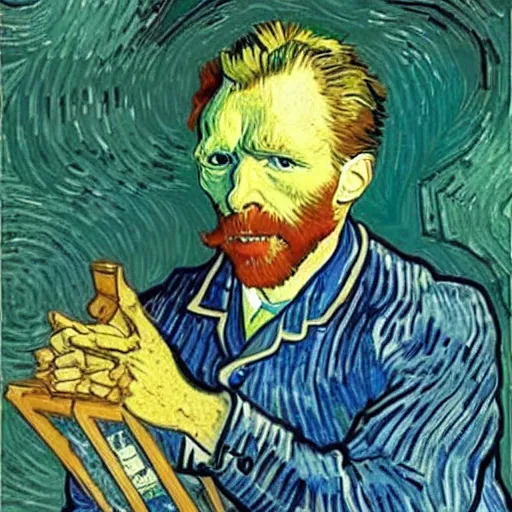 Image similar to van gogh meets the doctor