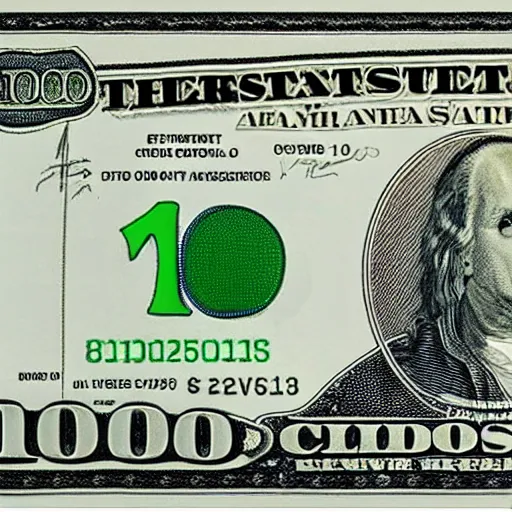 crisp 1 0 0 dollar bill | Stable Diffusion | OpenArt