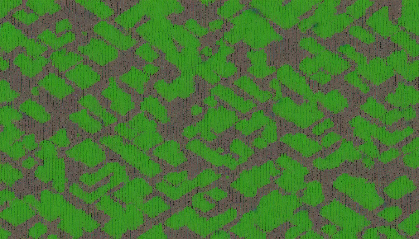 Image similar to a clearing in a forest, pixel art, high detail