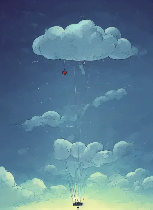 Image similar to A breaching whale made of clouds in the sky, hot air balloons with people, digital painting by Alena Aenami, Alena Aenami, Alena Aenami, Muhammad Nafay, Jordan Grimmer, Studio Ghibli, wonderous, serene, intricate, elegant, beautiful, highly detailed, artstation, concept art, sharp focus, illustration, cinematic lighting, cgsociety, 8k, high resolution, hyperdetailed, trending on artstation