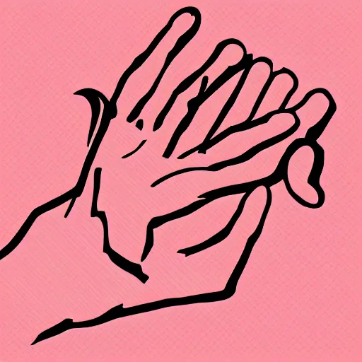 Prompt: vector hand 4 0 5 2 1 0 5 7 5 4