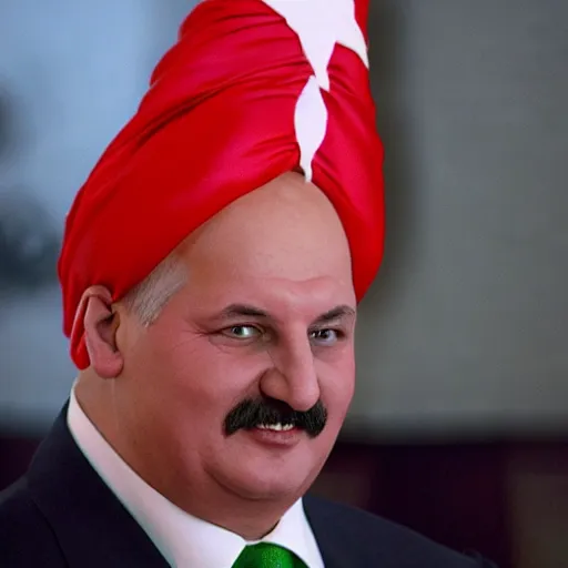 Image similar to Alexander Lukashenko as a genie