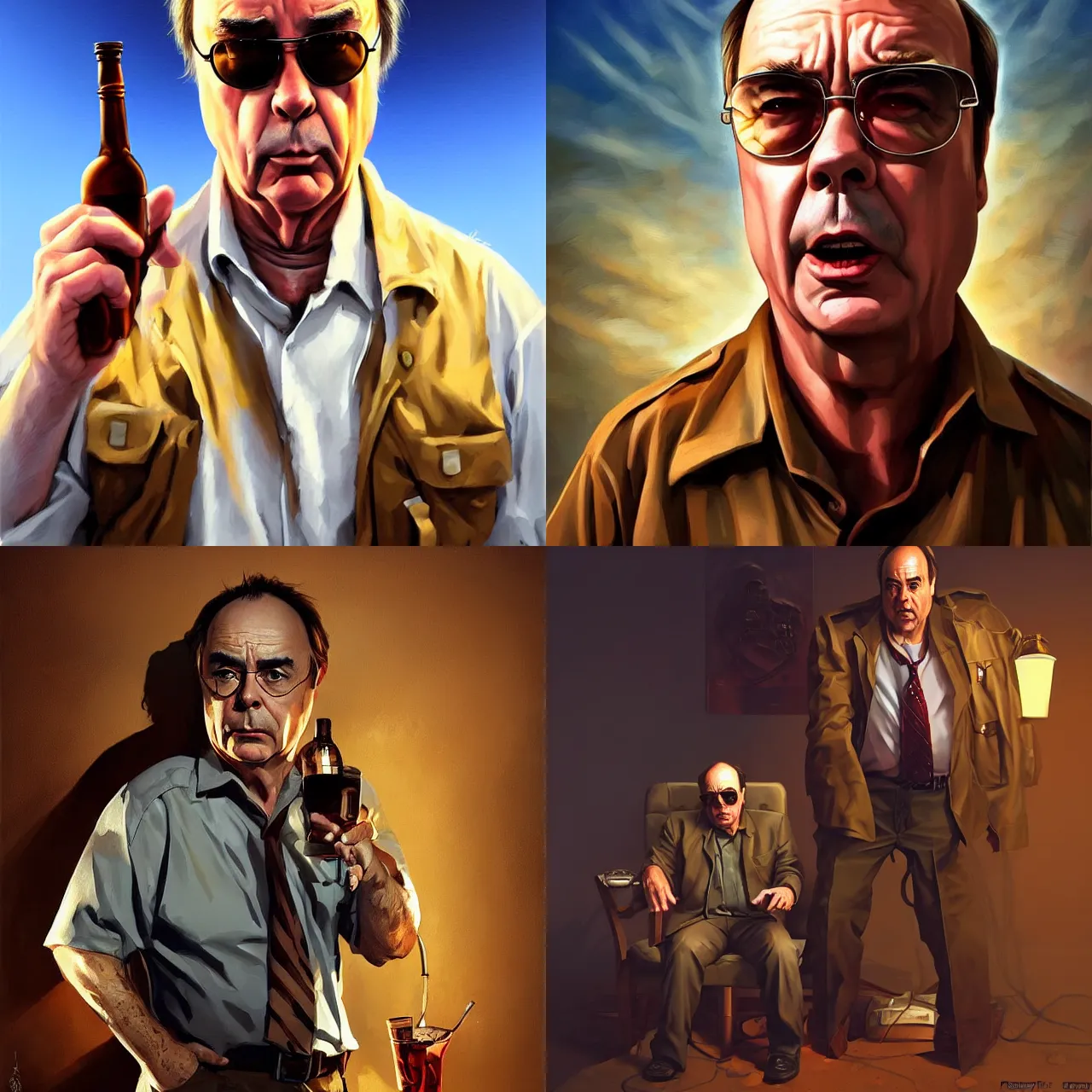 Prompt: john dunsworth as jim lahey, hyper realism, dramatic ambient lighting, dnd, digital art, deviantart artstation, in the art style of jason felix by steve argyle by tyler jacobson by peter mohrbacher,