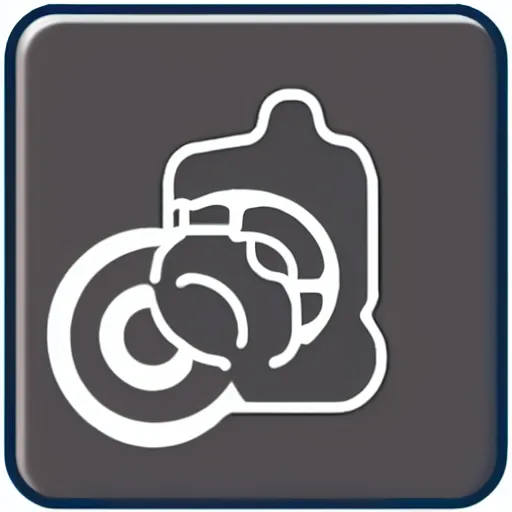 Prompt: app icon for an exercise pose camera detector n - 9