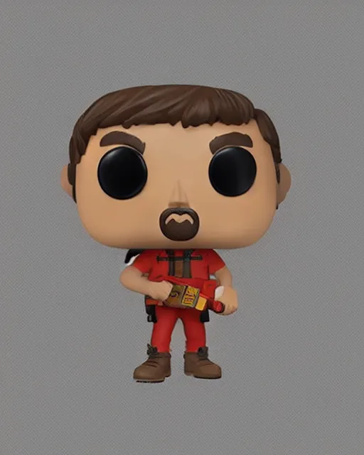 Image similar to A Tim the Toolman Taylor Funko Pop. Photographic, photography