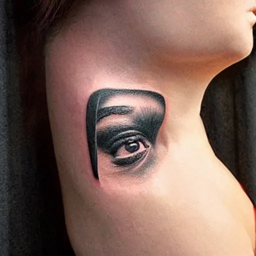 Image similar to realistic tattoo sketch of a beautiful woman face double exposure with a mountain scenery, in the style of matteo pasqualin, amazing detail