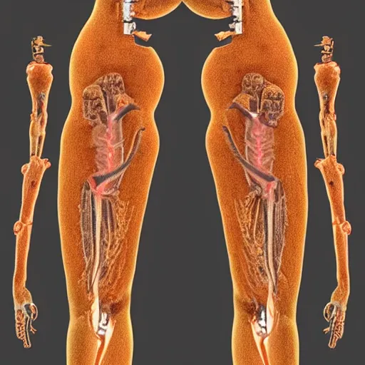 Image similar to body is of a anomalous humanoid with premortem history of severe injury. of ten external limbs, three show signs of amputation below the second joint. head is presumed to have been humanoid prior to injury, with the exception of a bilaterally symmetric third orbit located 1. 2 cm above the frontal prominence, angel autopsy pictures