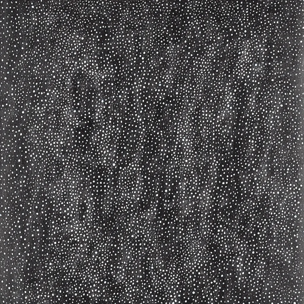 Image similar to face made out of planet, faceless people dark, dots, drip, stipple, pointillism, technical, abstract, minimal, style of francis bacon, asymmetry, pulled apart, cloak, hooded figure