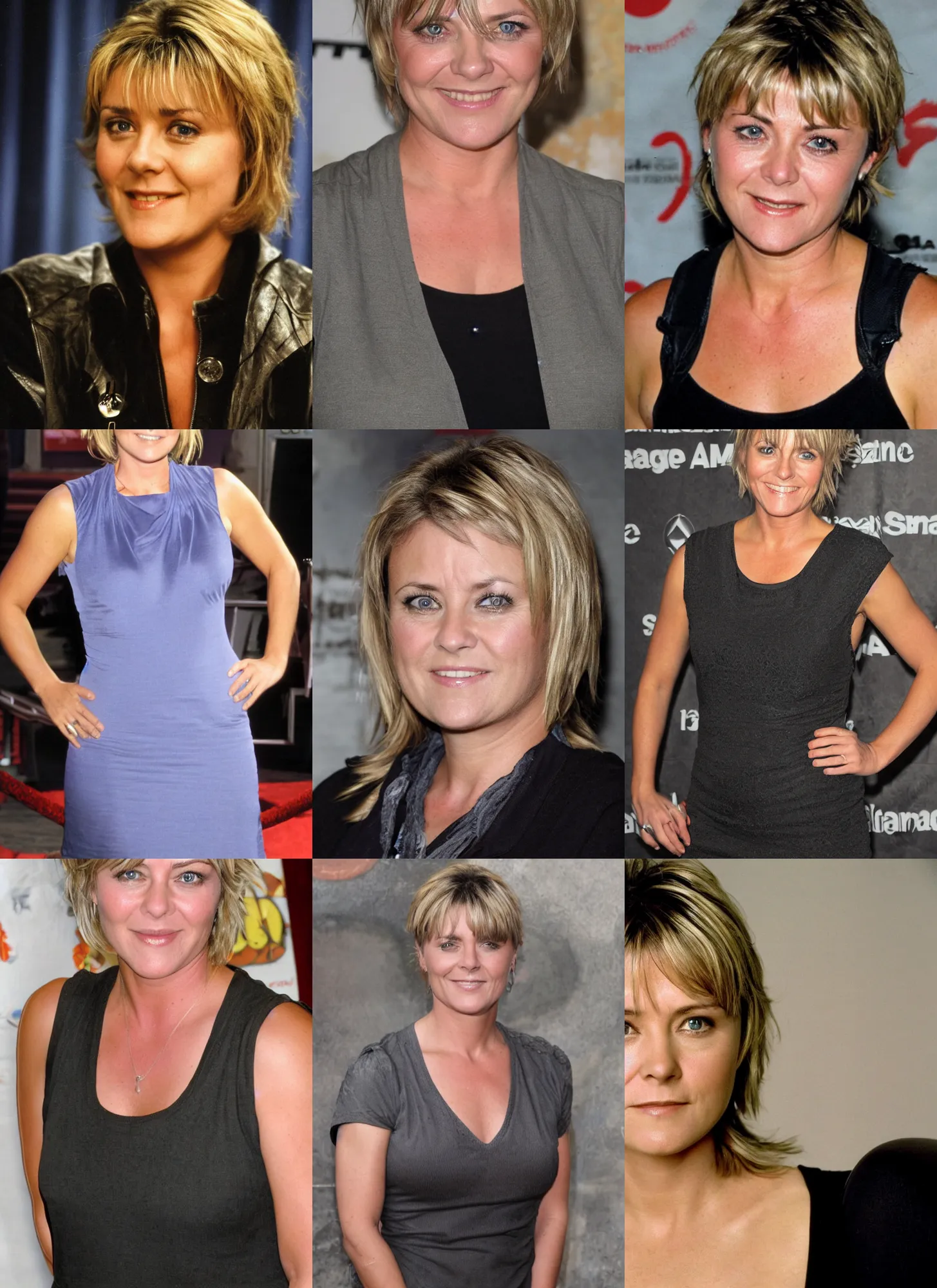 Prompt: amanda tapping samantha carter of stargate sg - 1