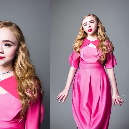 Prompt: professional portrait photography of sabrina carpenter in an opera