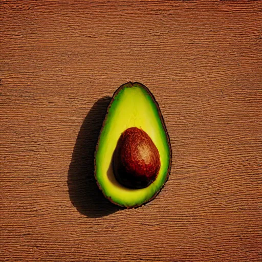Image similar to textured photo of an avocado