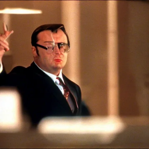 Image similar to Jean Marie Le Pen in American Psycho (1999)