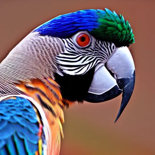 Prompt: close up of a beautiful parrot pheasant nature photography