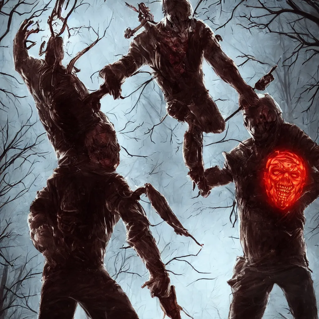 Image similar to dead by daylight killer art