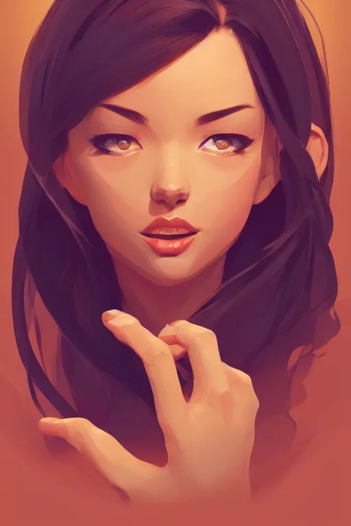 Image similar to strong hand, smooth face, centered, solid bacgkround, median photoshop filter cutout vector behance, hd by artgerm, jesper ejsing, by rhads, makoto shinkai and lois van baarle, ilya kuvshinov, rossdraws, illustration, art by ilya kuvshinov and gustav klimt