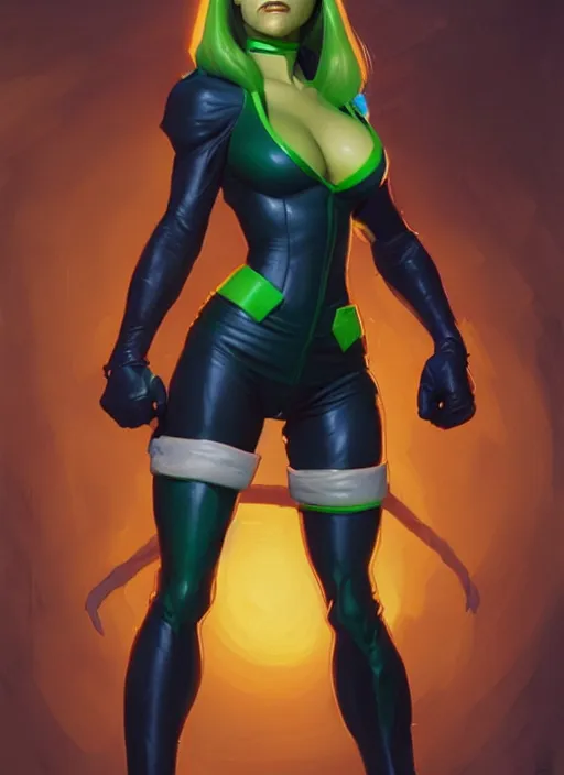 Prompt: very detailed masterpiece painting of rogue from x - men : the animated series ( 1 9 9 2 ), portrait, artstation, concept art by greg rutkowski