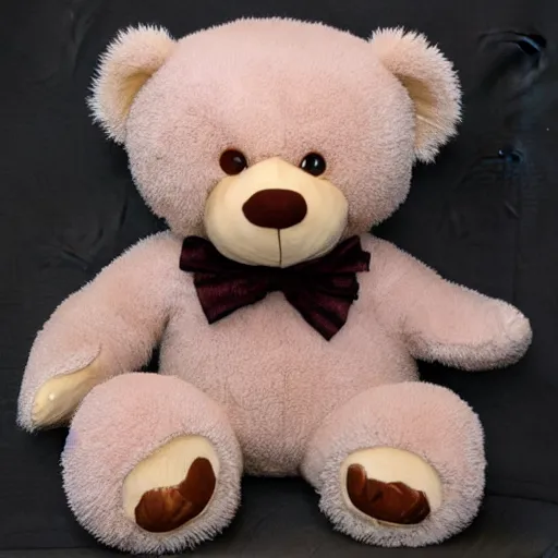 Image similar to hideous disgusting teddy bear