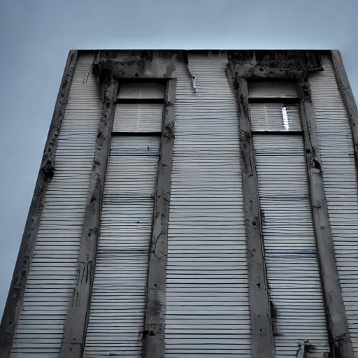 Prompt: a building scary image photography high quality