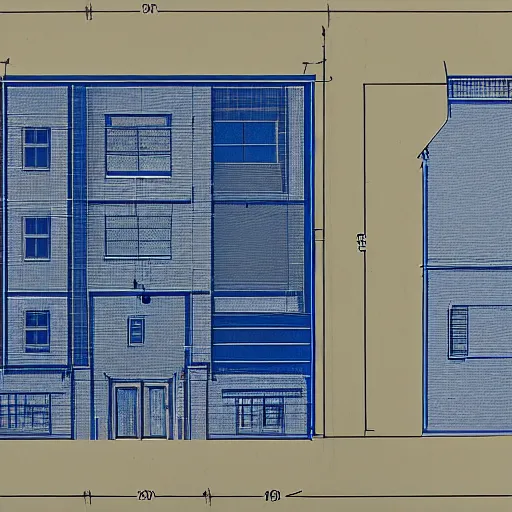 Prompt: blueprints portra