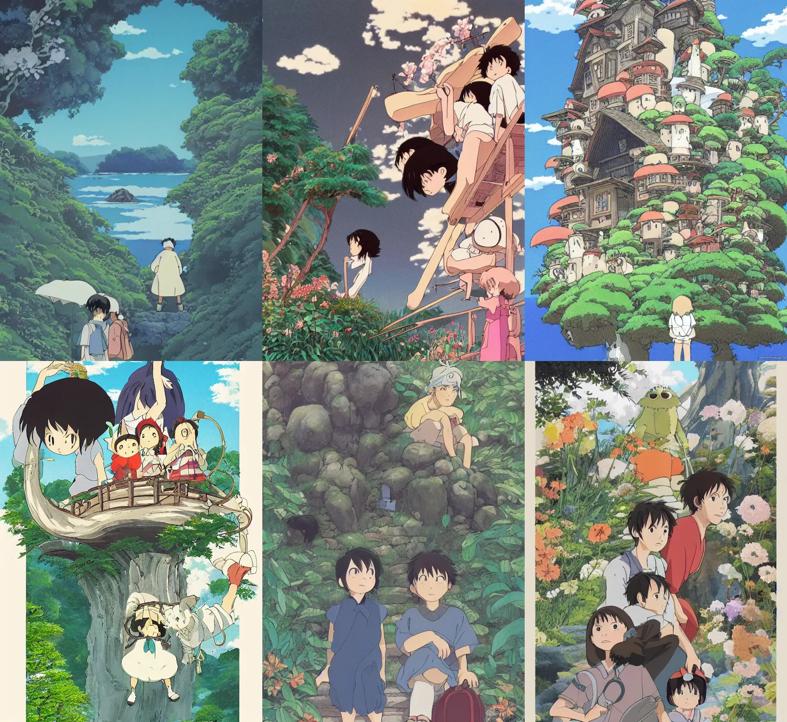 Prompt: artwork by Studio Ghibli