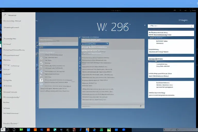Prompt: Windows 12 Desktop