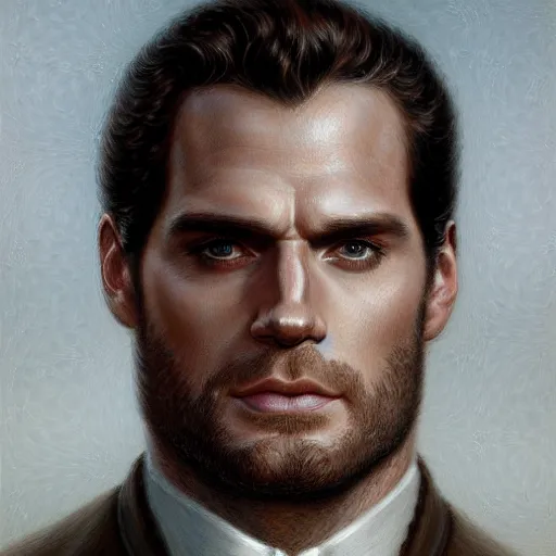 Prompt: henry cavill, closeup portrait art by donato giancola and greg rutkowski, realistic face, digital art, trending on artstation, symmetry!!