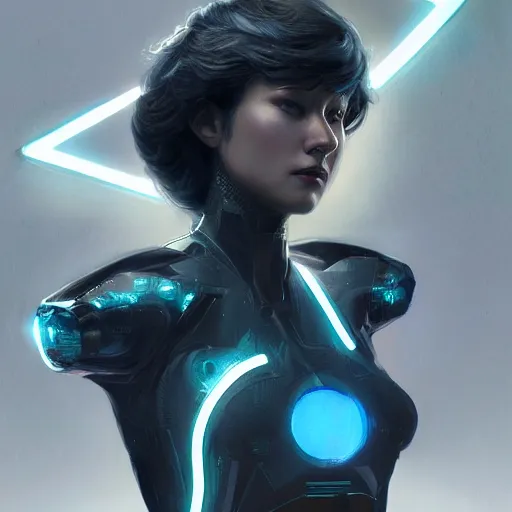 Image similar to tron legacy, fantasy, intricate, elegant, highly detailed, lifelike, photorealistic, digital painting, artstation, illustration, smooth, sharp focus, art by scott davidson, albert aublet, krenz cushart, artem demura, mucha